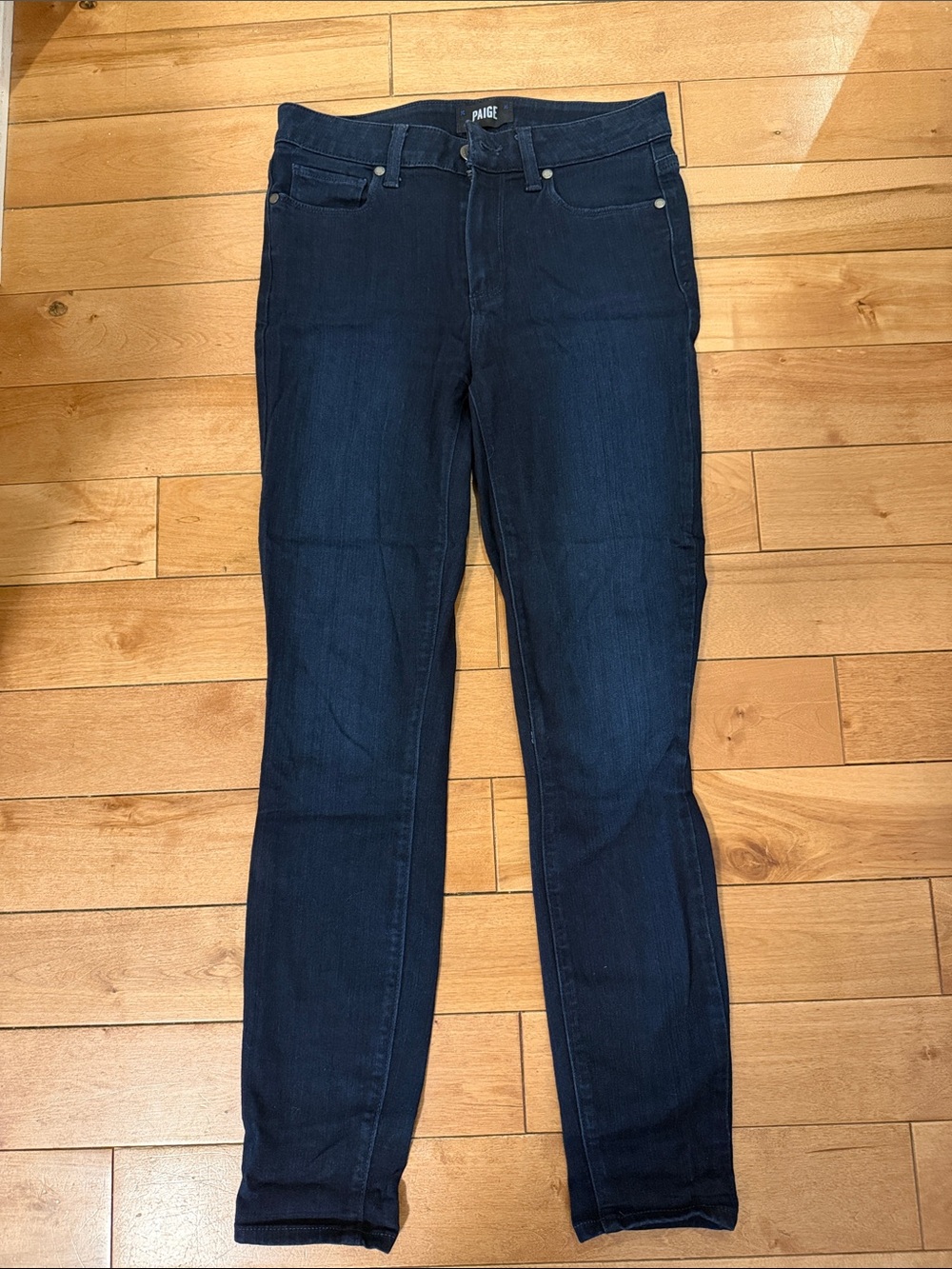 PAIGE Midnight Indigo Skinny Jeans